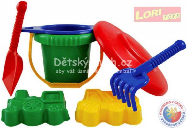 LORI 223 LPS sada velk� l�taj�c� tal��, k�bl�k, lopatka, s�tko, - Kliknut�m na obr�zek zav�ete