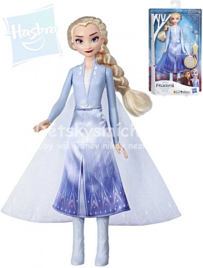 HASBRO Svtc panenka Elza Frozen 2 (Ledov Krlovstv) na bate - Kliknutm na obrzek zavete