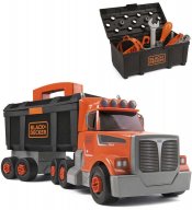 SMOBY Black and Decker auto šroubovací kamion s boxem s dětským [95656]