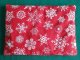 Pohankový polštářek - vzor vánoční vločka