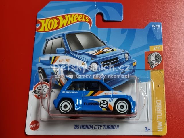 Hot Wheels anglik '85 Honda City Tutbo II, HW Turbo 2/10 - Kliknutm na obrzek zavete