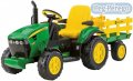 PEG PREGO Traktor JOHN DEERE GROUND FORCE 12 V ELEKTRICK VOZ