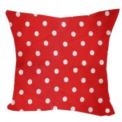 Povlak na polt erven bl puntk 11mm 40x40cm