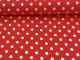 Bavlnn ltka metr - erven bl puntk 11mm