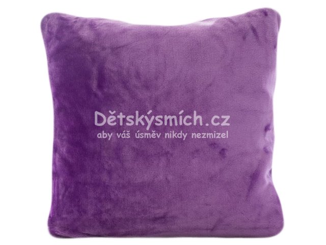 Povlak mikro 40x60 mikroply - fialov - Kliknutm na obrzek zavete