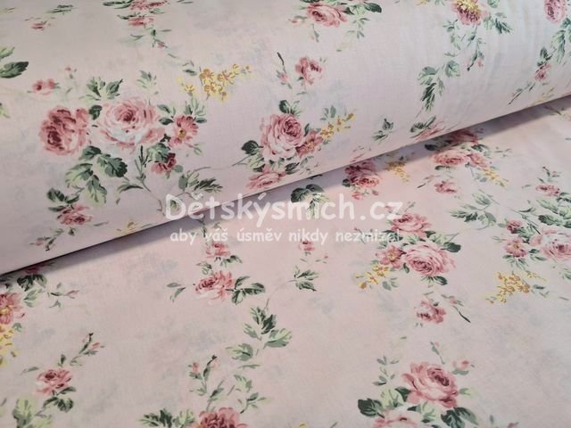 Bavln�n� l�tka metr� ���e 240 cm - Drobn� r��i�ky - Kliknut�m na obr�zek zav�ete