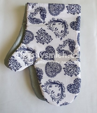 Kuchysk chapky s teflonem Srdce tradin motiv - Kliknutm na obrzek zavete