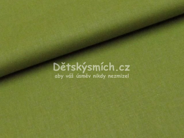 Metr bavlna e 240 cm - olivov zelen - Kliknutm na obrzek zavete