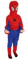 Karnevalov kostm pavou bojovnik Spiderman vel. L 122-130cm