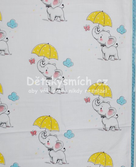 Bavlnn ltka metr - Sln se lutm detnkem - Kliknutm na obrzek zavete