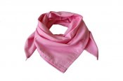 Bavlněný šátek - barva světle růžová