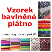 Vzorek - bavlnn pltno