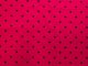 Bavlnn ltka metr - erven ern puntk 8mm BERUKA, FERDA