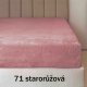 Mikroflanelov prostradlo 80x180cm 260g/m2