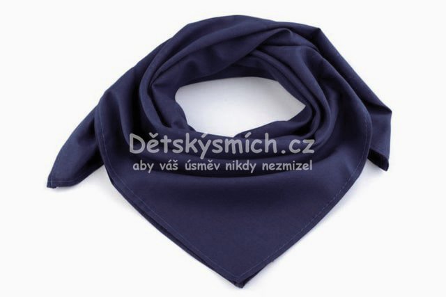 Bavlnn tek - barva temn edomodr - Kliknutm na obrzek zavete