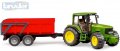 BRUDER 02057 (2057) Set traktor John Deere 6920 + sklápěcí valní