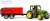 BRUDER 02057 (2057) Set traktor John Deere 6920 + sklápěcí valní
