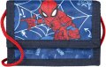 Dětská peněženka překlápěcí Spiderman na suchý zip se šňůrkou