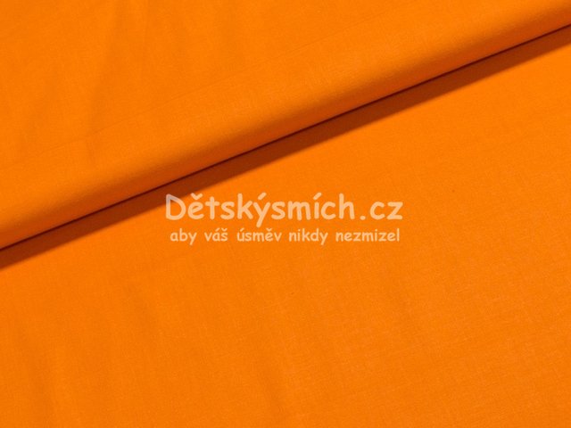 Metr bavlna e 240 cm - syt oranov - Kliknutm na obrzek zavete