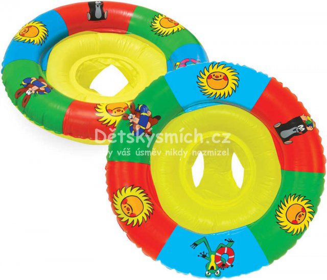 KRTEK (krteek) Kruh nafukovac "k" s otvory na nohy 68 cm - Kliknutm na obrzek zavete