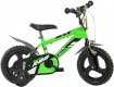 ACRA Dětské baby kolo Dino Bikes 2017 zelené chlapecké 12" balan