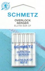 Coverlockov jehly SCHMETZ ELx705 SUK CF 80