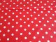 Povlak na polt erven bl puntk 11mm 40x40cm