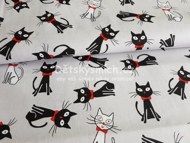 Bavlnn ltka metr - Bl a ern koky - Kliknutm na obrzek zavete