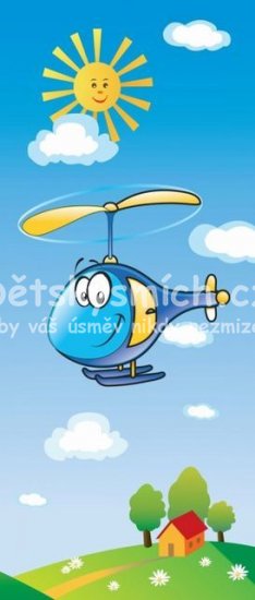 Fototapeta 1-d�ln� Vrtuln��ek 92x202 cm - Kliknut�m na obr�zek zav�ete