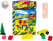 LORI 015 Stavebnice polytechnick ZOO 62 dlk plast v krabici 1
