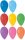GEMAR Balónek nafukovací kulatý malý pastelové barvy 19/60cm 8 b