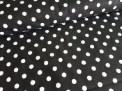 Bavlnn ltka metr - ern bl puntk 11mm