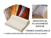 Frot povlak na anatomick polt 24x42cm (42x24cm)