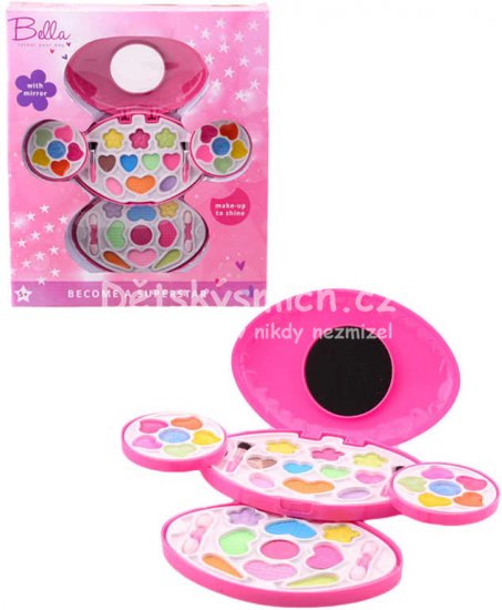 Bella make up d�tsk� set se zrc�tkem a dopl�ky - Kliknut�m na obr�zek zav�ete