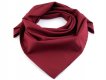 Bavlněný šátek - barva bordó