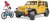 BRUDER 02543 Auto Jeep Wrangler Rubicon Unlimited set s kolem a