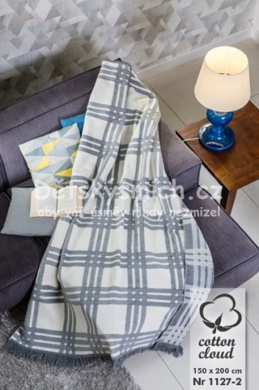 Luxusn bavlnn deka 150x200cm 1127 - 2 - Kliknutm na obrzek zavete