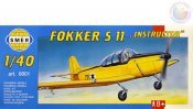 SMĚR Model letadlo Fokker S11 Inst 1:40 (stavebnice letadla) [75318]