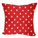 Povlak na polt erven bl puntk 11mm 40x40cm