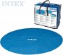 INTEX Plachta solrn baznov Solar 305cm kruhov modr v tace