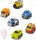 DICKIE Baby autíčko Happy Mini Squeezy měkký plast 6 druhů pro m