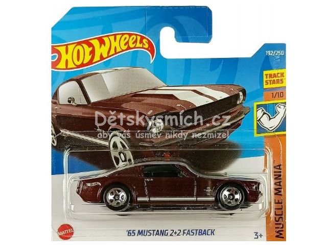 Hot Wheels anglik '65 Mustang 2+2 Fastback, Muscle Mania 1/10 - Kliknutm na obrzek zavete