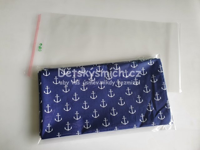 100ks Pevn sek PP se samolepic klopou 230x440mm 50My, leskl - Kliknutm na obrzek zavete