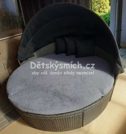 Jersey prostradlo kruh (kulat) prmr 170 cm (160g/m2) - Kliknutm na obrzek zavete