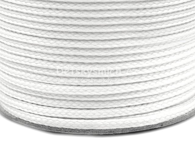 Odvn ra PES O4 mm - Off White - Kliknutm na obrzek zavete