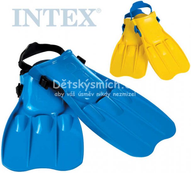 INTEX Ploutve potpsk do vody vel. L (EU 41-45) 2 barvy 26-29 - Kliknutm na obrzek zavete