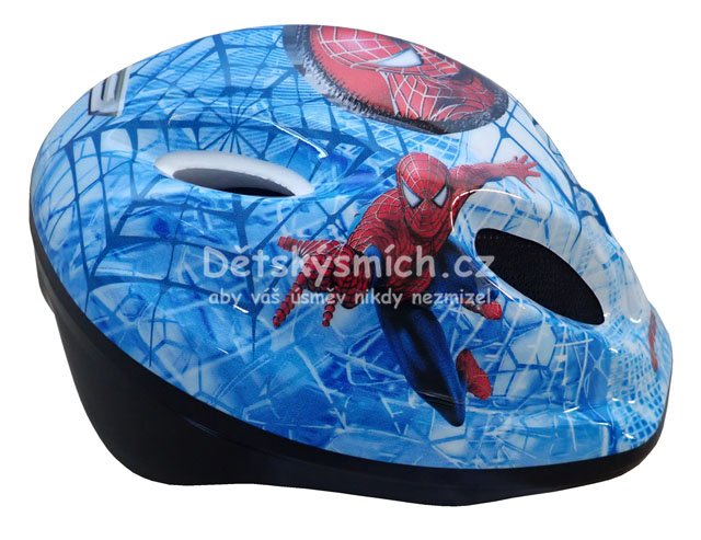 Dtsk helma na kolo vel. M (52/56 cm) Spiderman - Kliknutm na obrzek zavete