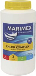 MARIMEX Chlor Komplex 5v1 bazénová chemie 1,6kg 8 tablet [86267]