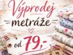 V�prodej metr�e od 79,-