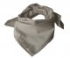 Bavlněný šátek - barva světle šedá